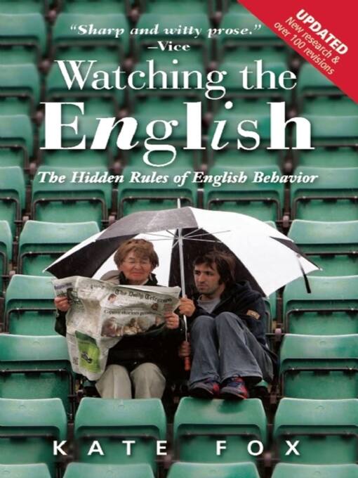 Title details for Watching the English by Kate Fox - Available